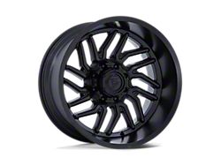 Fuel Wheels Hurricane Blackout 8-Lug Wheel; 24x12; -44mm Offset (01-06 Silverado 2500 HD)