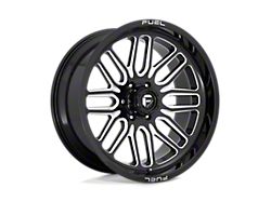 Fuel Wheels Ignite Gloss Black Milled 8-Lug Wheel; 20x10; -18mm Offset (01-06 Silverado 2500 HD)