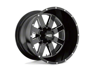 Fuel Wheels Rage Platinum Brushed Gunmetal with Tinted Clear 8-Lug Wheel; 24x12; -44mm Offset (01-06 Silverado 2500 HD)