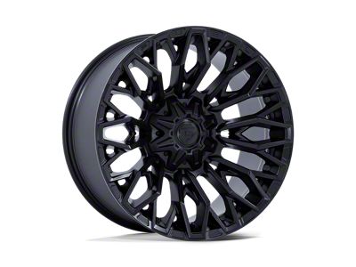 Fuel Wheels Strike Blackout 8-Lug Wheel; 20x10; -18mm Offset (01-06 Silverado 2500 HD)