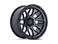 Fuel Wheels Surge Gloss Black Machined with Gray Tint 8-Lug Wheel; 20x9; 1mm Offset (01-06 Silverado 2500 HD)