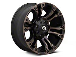 Fuel Wheels Vapor Matte Black Double Dark Tint 8-Lug Wheel; 20x9; 20mm Offset (01-06 Silverado 2500 HD)