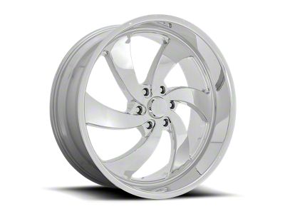 Fuel Wheels Vortex Gloss Black Milled 8-Lug Wheel; 22x12; -44mm Offset (01-06 Silverado 2500 HD)