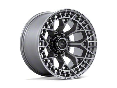 Fuel Wheels Charger Platinum 8-Lug Wheel; 20x10; -18mm Offset (01-06 Silverado 3500 HD SRW)