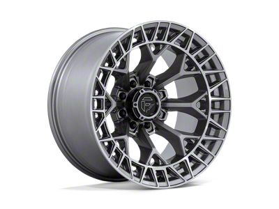 Fuel Wheels Charger Platinum 8-Lug Wheel; 20x9; 1mm Offset (01-06 Silverado 3500 HD SRW)