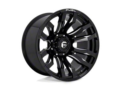 Fuel Wheels Clash Matte Black Double Dark Tint 8-Lug Wheel; 20x9; 20mm Offset (01-06 Silverado 3500 HD SRW)