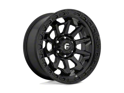 Fuel Wheels Covert Matte Black 8-Lug Wheel; 20x9; 20mm Offset (01-06 Silverado 3500 HD SRW)