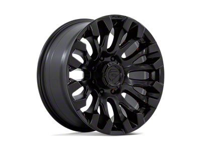 Fuel Wheels Ignite Gloss Black Milled 8-Lug Wheel; 22x12; -43mm Offset (01-06 Silverado 3500 HD SRW)