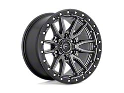 Fuel Wheels Rebel Matte Gunmetal 8-Lug Wheel; 20x9; 1mm Offset (01-06 Silverado 3500 HD SRW)