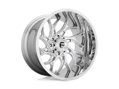 Fuel Wheels Runner Chrome 8-Lug Wheel; 22x10; -18mm Offset (01-06 Silverado 3500 HD SRW)