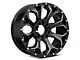 Fuel Wheels Assault Gloss Black Milled 5-Lug Wheel; 20x9; 1mm Offset (02-08 RAM 1500, Excluding Mega Cab)