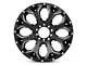 Fuel Wheels Assault Gloss Black Milled 5-Lug Wheel; 20x9; 1mm Offset (02-08 RAM 1500, Excluding Mega Cab)