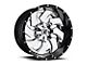 Fuel Wheels Cleaver Chrome 5-Lug Wheel; 22x14; -70mm Offset (02-08 RAM 1500, Excluding Mega Cab)