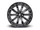 Fuel Wheels Diesel Gloss Black Milled 5-Lug Wheel; 20x9; 1mm Offset (02-08 RAM 1500, Excluding Mega Cab)