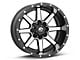 Fuel Wheels Maverick Black Machined 5-Lug Wheel; 20x12; -44mm Offset (02-08 RAM 1500, Excluding Mega Cab)