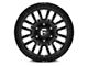 Fuel Wheels Rincon Gloss Black Milled 5-Lug Wheel; 17x9; 1mm Offset (02-08 RAM 1500, Excluding Mega Cab)