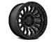 Fuel Wheels Rincon Matte Black with Gloss Black Lip 5-Lug Wheel; 17x9; 1mm Offset (02-08 RAM 1500, Excluding Mega Cab)