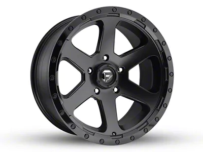 Fuel Wheels Ripper Matte Black 5-Lug Wheel; 20x9; 1mm Offset (02-08 RAM 1500, Excluding Mega Cab)