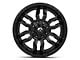 Fuel Wheels Sledge Gloss Black Milled 5-Lug Wheel; 17x9; 1mm Offset (02-08 RAM 1500, Excluding Mega Cab)