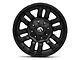 Fuel Wheels Sledge Gloss and Matte Black 5-Lug Wheel; 18x9; 1mm Offset (02-08 RAM 1500, Excluding Mega Cab)