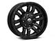 Fuel Wheels Sledge Gloss and Matte Black 5-Lug Wheel; 18x9; 1mm Offset (02-08 RAM 1500, Excluding Mega Cab)