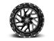 Fuel Wheels Triton Gloss Black Milled 5-Lug Wheel; 20x12; -43mm Offset (02-08 RAM 1500, Excluding Mega Cab)