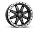 Fuel Wheels Trophy Matte Black with Anthracite Ring 5-Lug Wheel; 20x9; -12mm Offset (02-08 RAM 1500, Excluding Mega Cab)