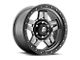 Fuel Wheels Anza Matte Gunmetal 8-Lug Wheel; 18x9; 1mm Offset (03-09 RAM 2500)