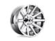 Fuel Wheels Assault Chrome with Gloss Black Lip 8-Lug Wheel; 22x10; -13mm Offset (03-09 RAM 2500)