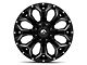 Fuel Wheels Assault Gloss Black Milled 8-Lug Wheel; 20x10; -18mm Offset (03-09 RAM 2500)