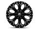 Fuel Wheels Assault Gloss Black Milled 8-Lug Wheel; 20x9; 20mm Offset (03-09 RAM 2500)