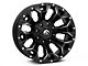 Fuel Wheels Assault Matte Black Milled 8-Lug Wheel; 17x9; 1mm Offset (03-09 RAM 2500)