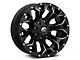 Fuel Wheels Assault Matte Black Milled 8-Lug Wheel; 17x9; 1mm Offset (03-09 RAM 2500)