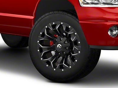 Fuel Wheels Assault Matte Black Milled 8-Lug Wheel; 20x10; -18mm Offset (03-09 RAM 2500)