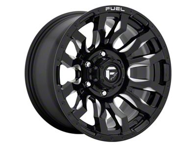 Fuel Wheels Blitz Gloss Black Milled 8-Lug Wheel; 20x10; -18mm Offset (03-09 RAM 2500)