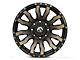 Fuel Wheels Blitz Matte Black Double Dark Tint 8-Lug Wheel; 18x9; 1mm Offset (03-09 RAM 2500)