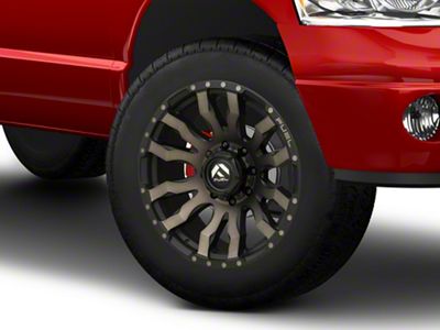 Fuel Wheels Blitz Matte Black Double Dark Tint 8-Lug Wheel; 20x10; -18mm Offset (03-09 RAM 2500)