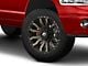 Fuel Wheels Blitz Matte Black Double Dark Tint 8-Lug Wheel; 20x9; 1mm Offset (03-09 RAM 2500)