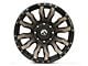 Fuel Wheels Blitz Matte Black Double Dark Tint 8-Lug Wheel; 20x9; 1mm Offset (03-09 RAM 2500)