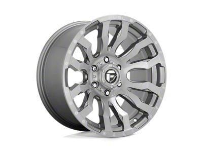 Fuel Wheels Blitz Platinum 8-Lug Wheel; 22x10; -18mm Offset (03-09 RAM 2500)