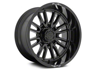 Fuel Wheels Clash Gloss Black 8-Lug Wheel; 20x9; 1mm Offset (03-09 RAM 2500)