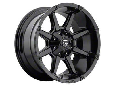 Fuel Wheels Coupler Gloss Black 8-Lug Wheel; 20x10; -12mm Offset (03-09 RAM 2500)