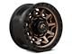 Fuel Wheels Covert Matte Bronze with Black Bead Ring 8-Lug Wheel; 20x10; -18mm Offset (03-09 RAM 2500)