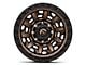 Fuel Wheels Covert Matte Bronze with Black Bead Ring 8-Lug Wheel; 20x10; -18mm Offset (03-09 RAM 2500)