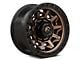 Fuel Wheels Covert Matte Bronze with Black Bead Ring 8-Lug Wheel; 17x9; 1mm Offset (03-09 RAM 2500)