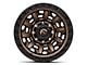 Fuel Wheels Covert Matte Bronze with Black Bead Ring 8-Lug Wheel; 18x9; 1mm Offset (03-09 RAM 2500)
