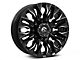 Fuel Wheels Flame Gloss Black Milled 8-Lug Wheel; 20x10; -18mm Offset (03-09 RAM 2500)