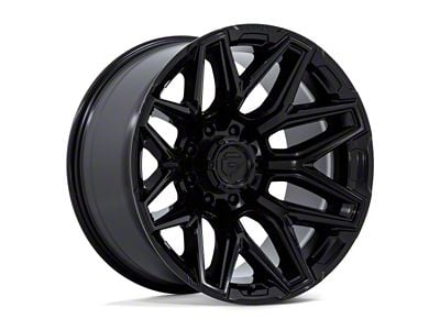 Fuel Wheels Flux Gloss Black 8-Lug Wheel; 20x9; 1mm Offset (03-09 RAM 2500)