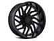 Fuel Wheels Hurricane Blackout 8-Lug Wheel; 20x9; 1mm Offset (03-09 RAM 2500)