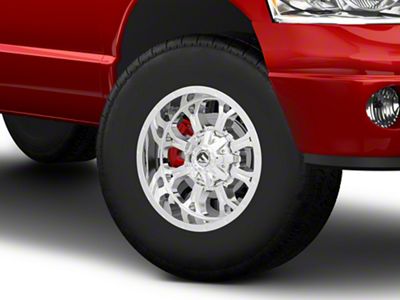 Fuel Wheels Krank Chrome 8-Lug Wheel; 17x9; 1mm Offset (03-09 RAM 2500)